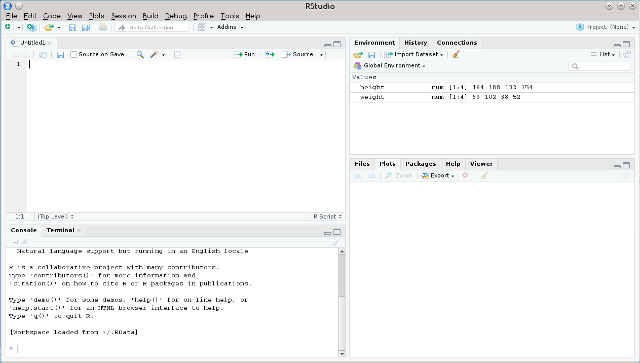 difference between r project and r script studio