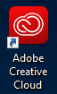 Adobe CCC shortcut